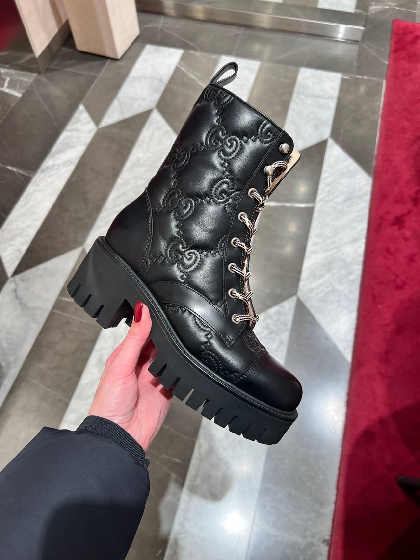 GUCCI Boots side view - Women's luxury Shoes