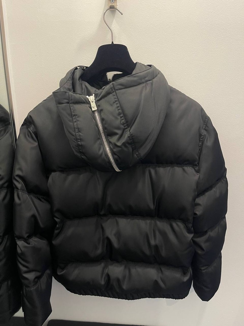 VERSACE Down jacket side view - Men's luxury Clothes