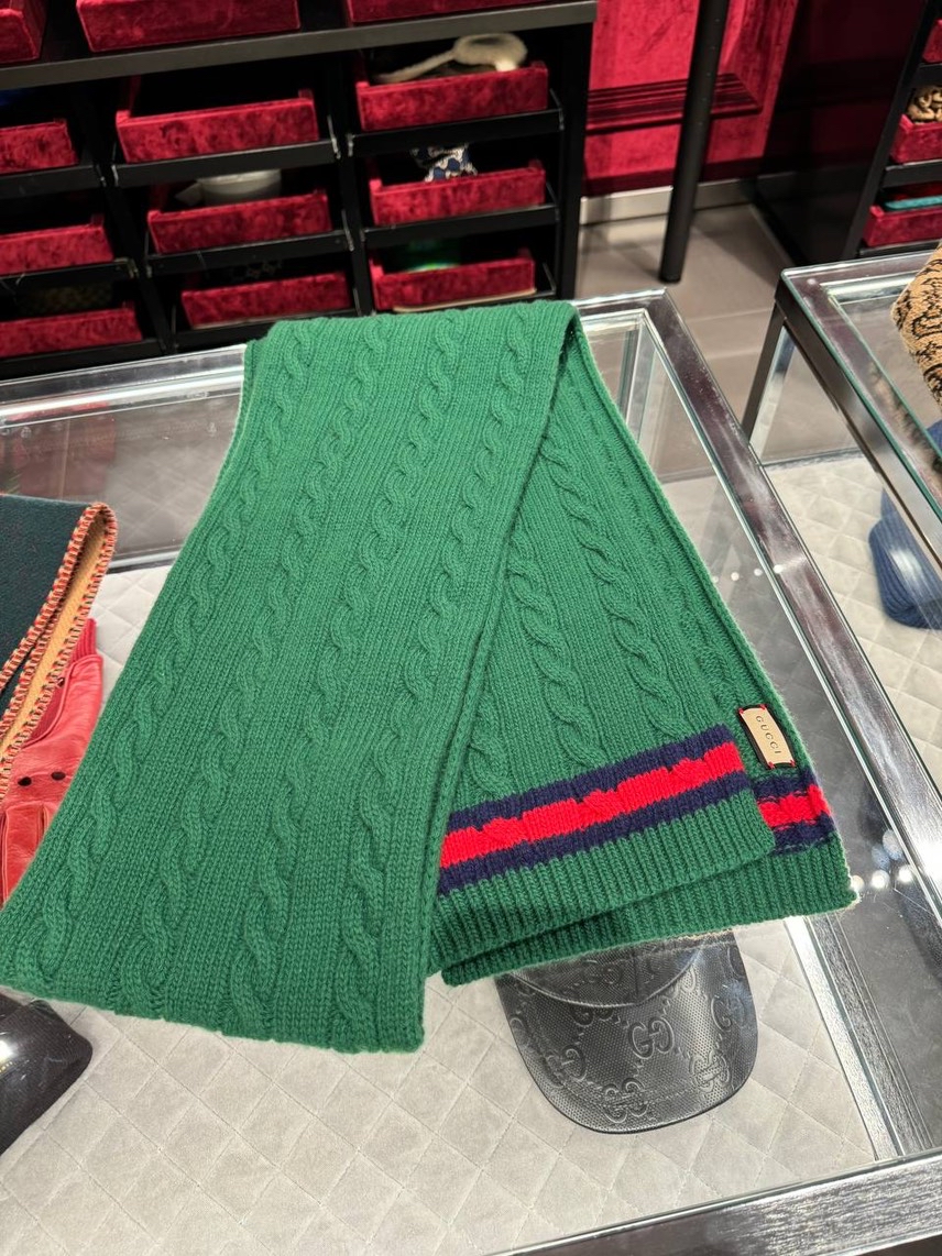 GUCCI Scarves front view - Men's luxury Accessories