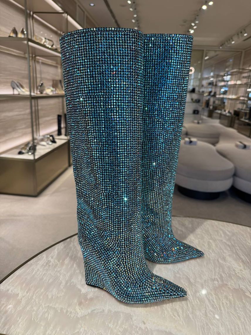 JIMMY CHOO Boots side view - Women's luxury Shoes