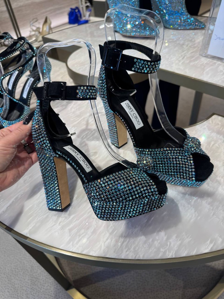 JIMMY CHOO Sandals front view - Women's luxury Shoes