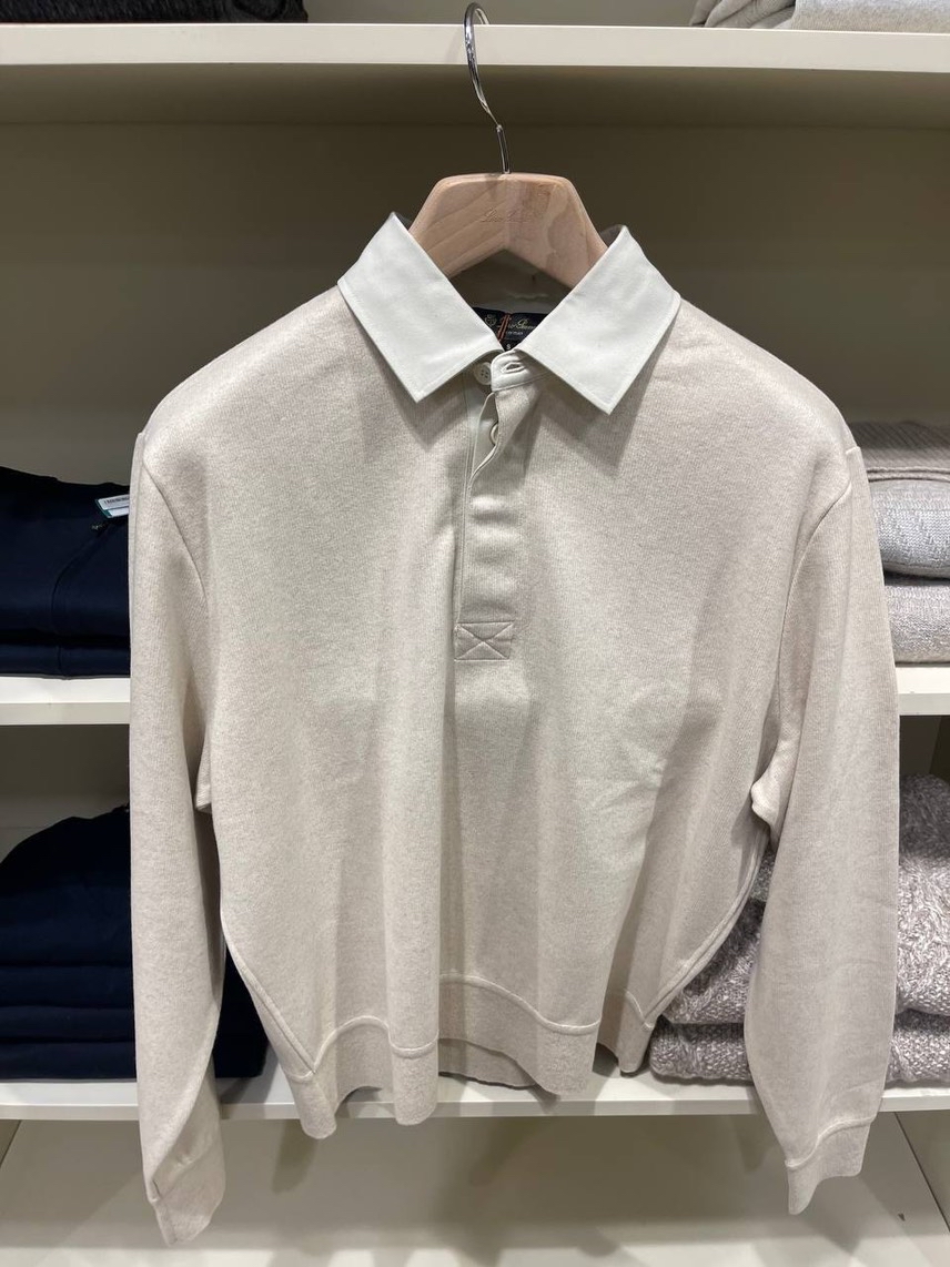 LORO PIANA T-shirt and Polo front view - Men's luxury Clothes