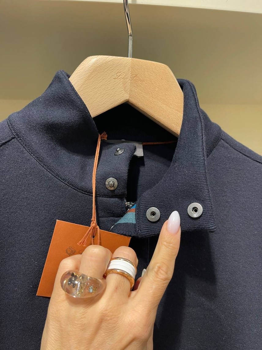 LORO PIANA Knitwear side view - Men's luxury Clothes