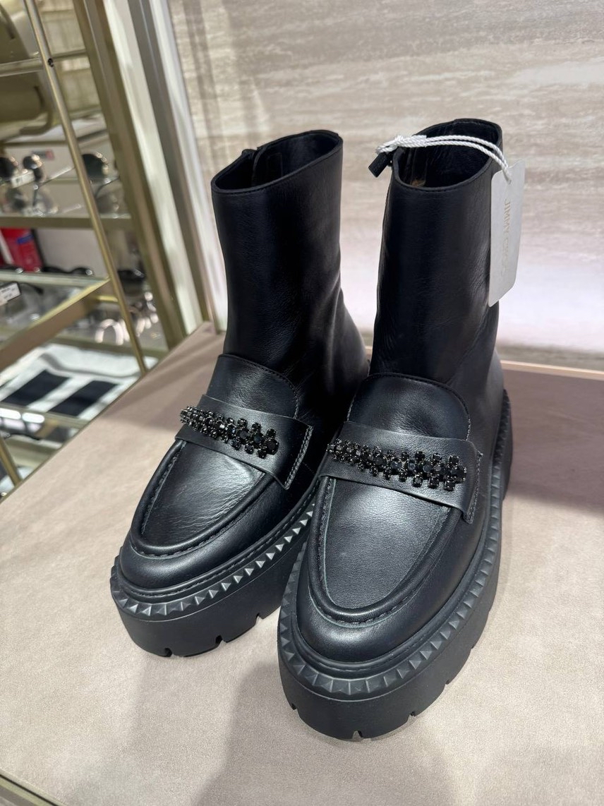 JIMMY CHOO Boots side view - Women's luxury Shoes