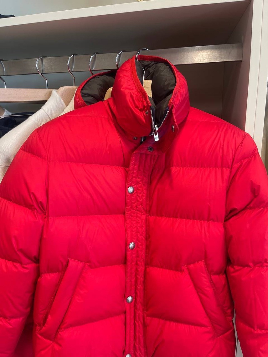 LORO PIANA Down jacket side view - Men's luxury Clothes