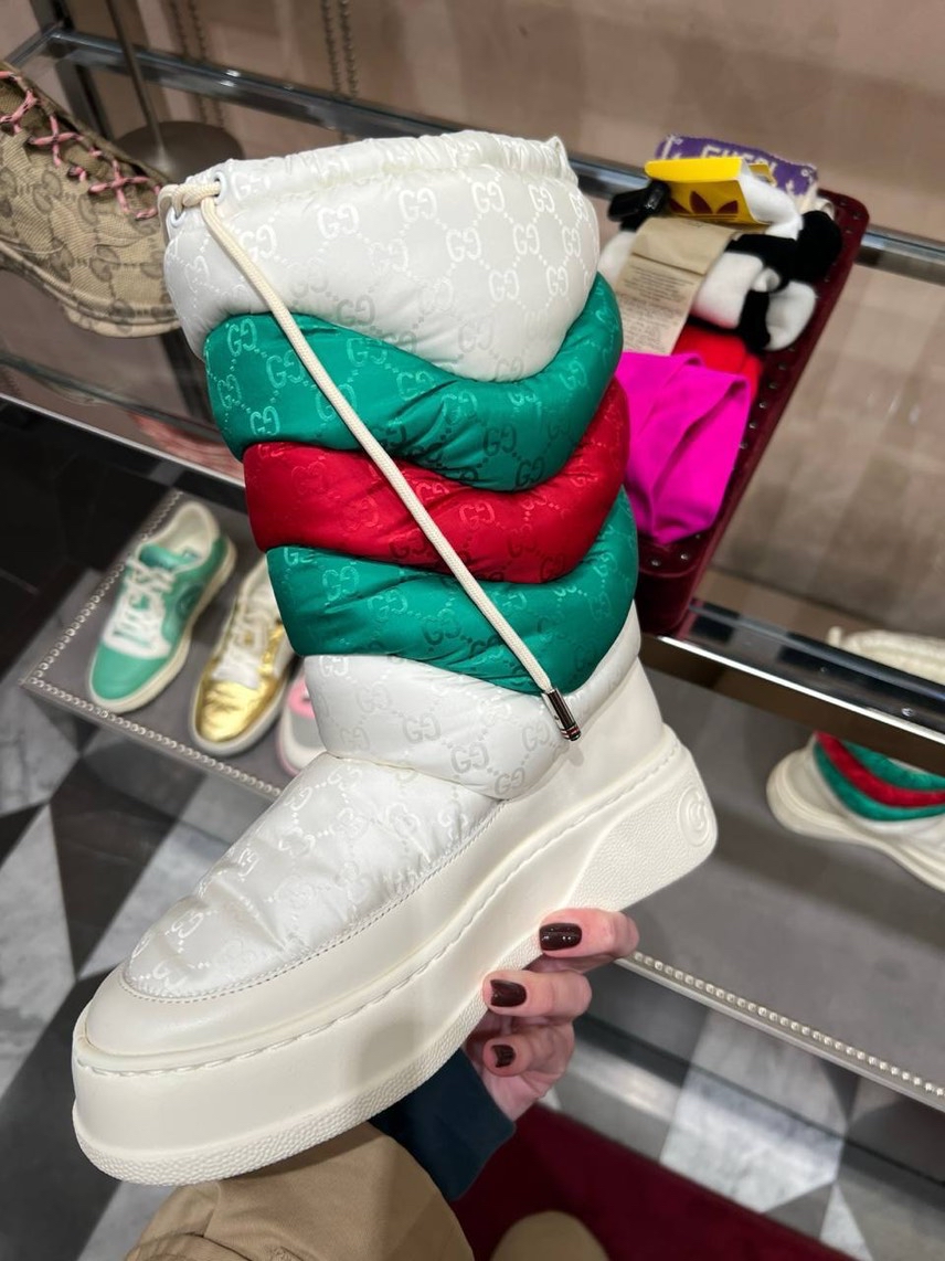 GUCCI Boots side view - Women's luxury Shoes