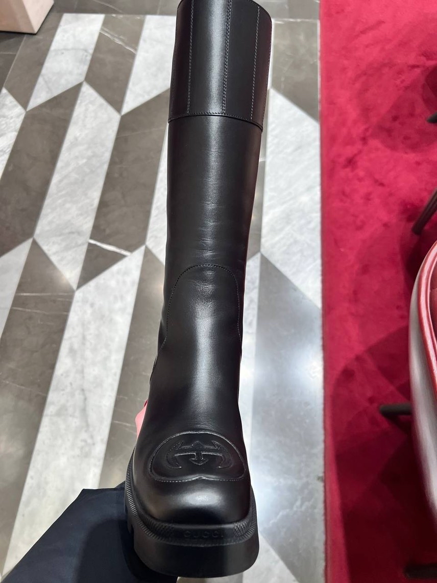 GUCCI Boots side view - Women's luxury Shoes