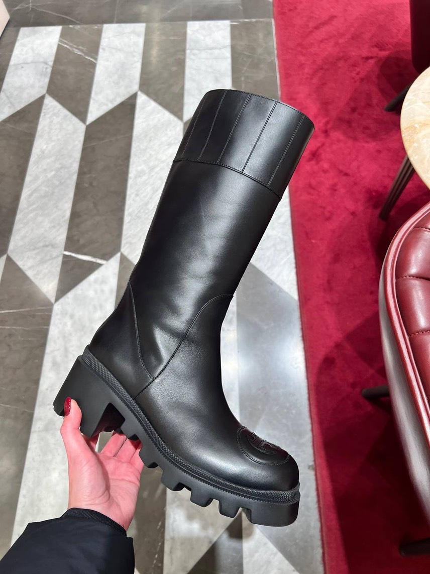 GUCCI Boots side view - Women's luxury Shoes