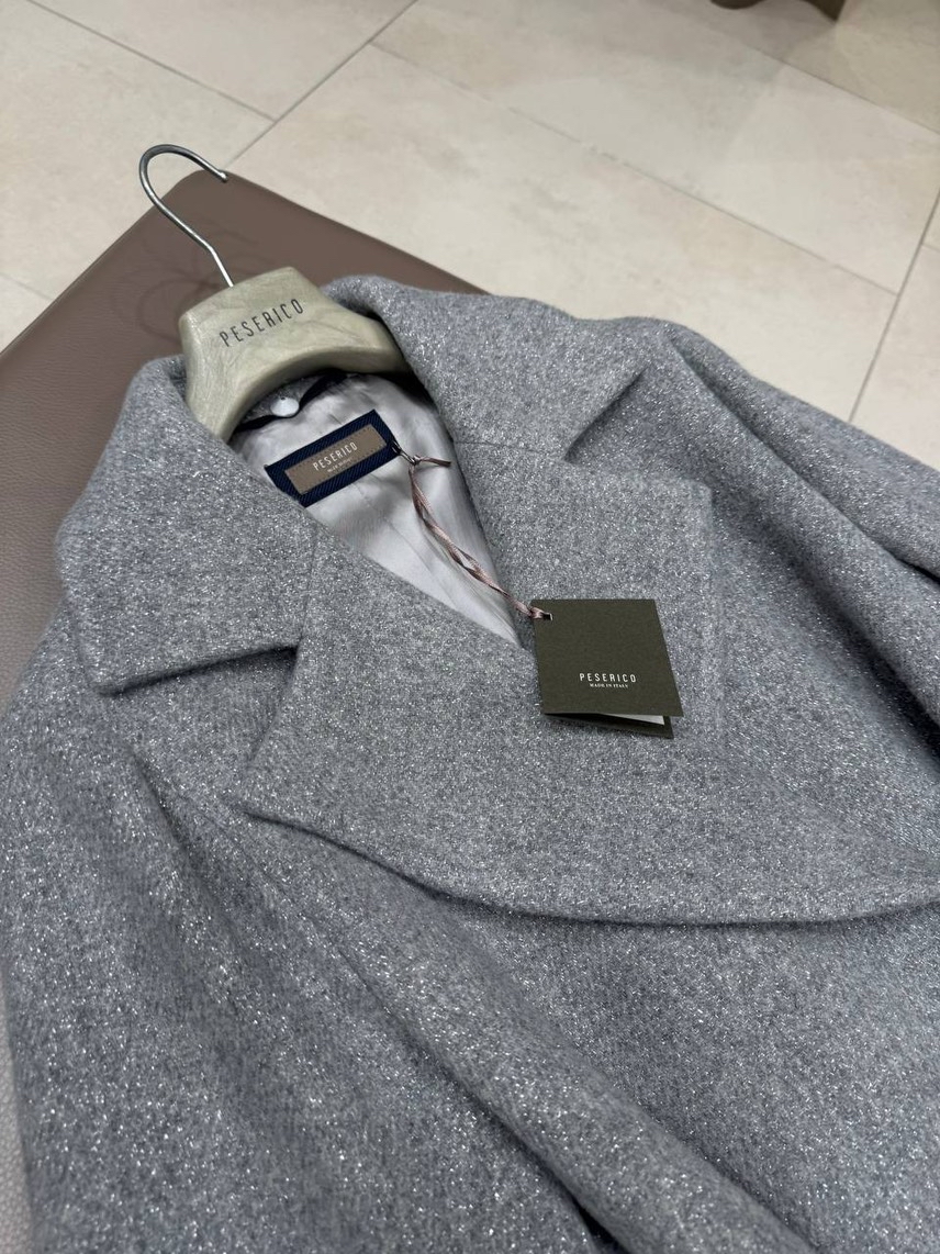 PESERICO Coats side view - Women's luxury Clothes