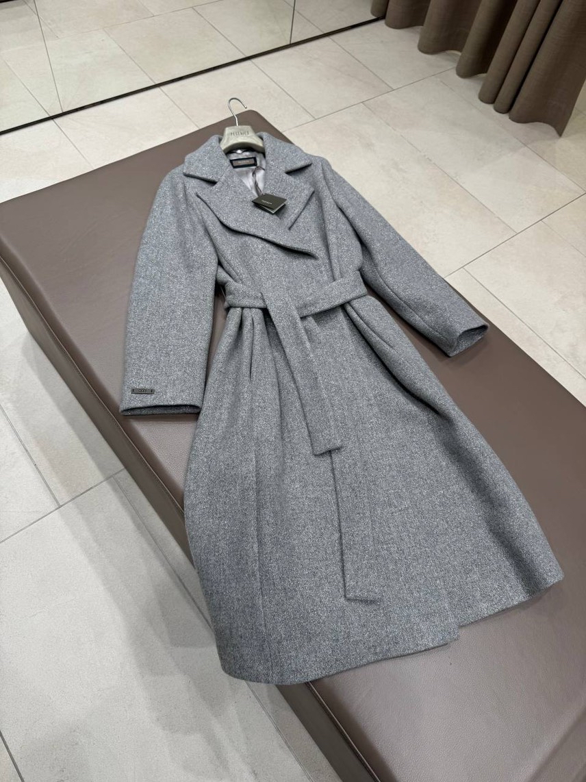PESERICO Coats front view - Women's luxury Clothes