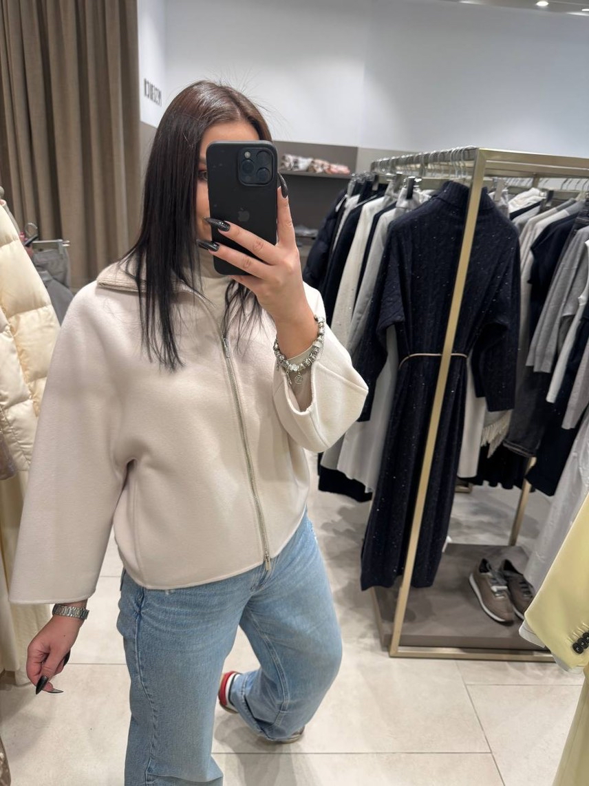 PESERICO Jackets front view - Women's luxury Clothes