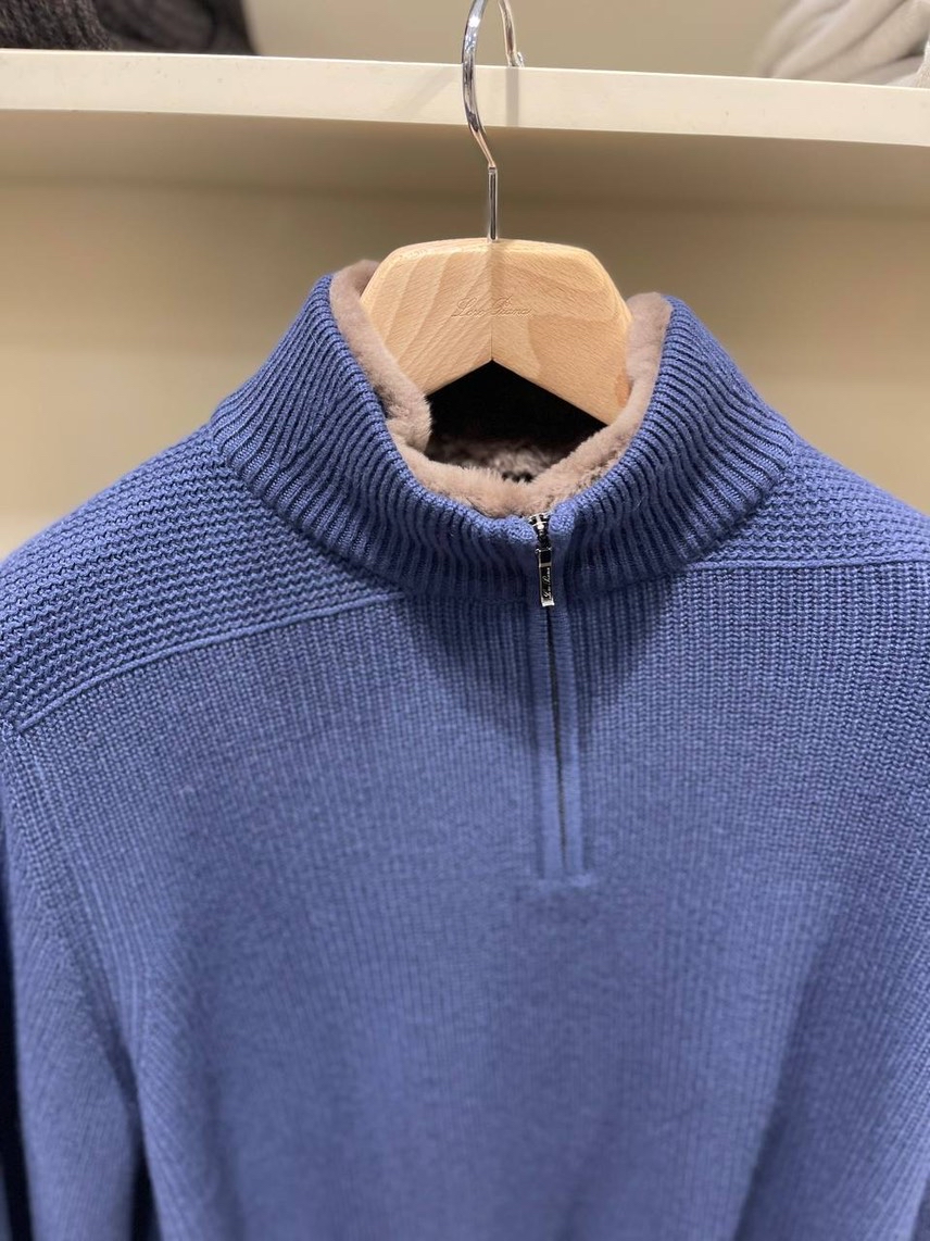 LORO PIANA Knitwear side view - Men's luxury Clothes