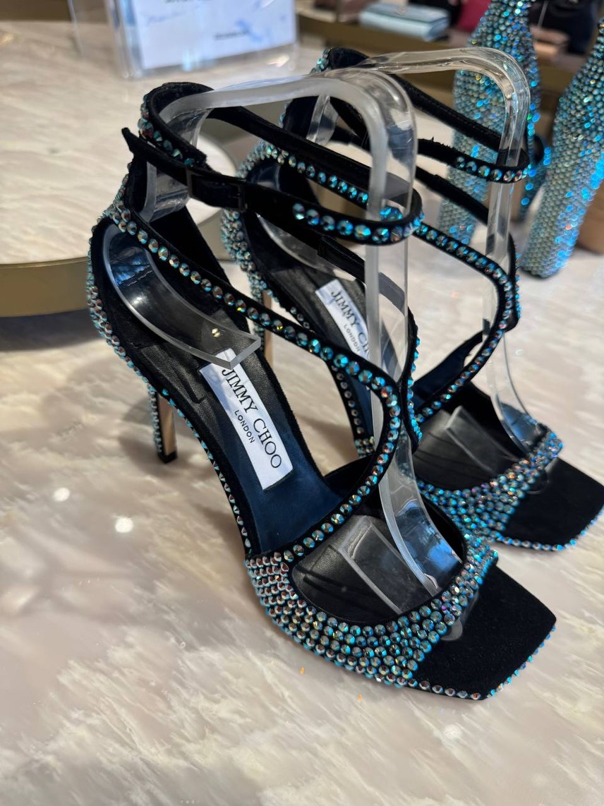 JIMMY CHOO Sandals front view - Women's luxury Shoes