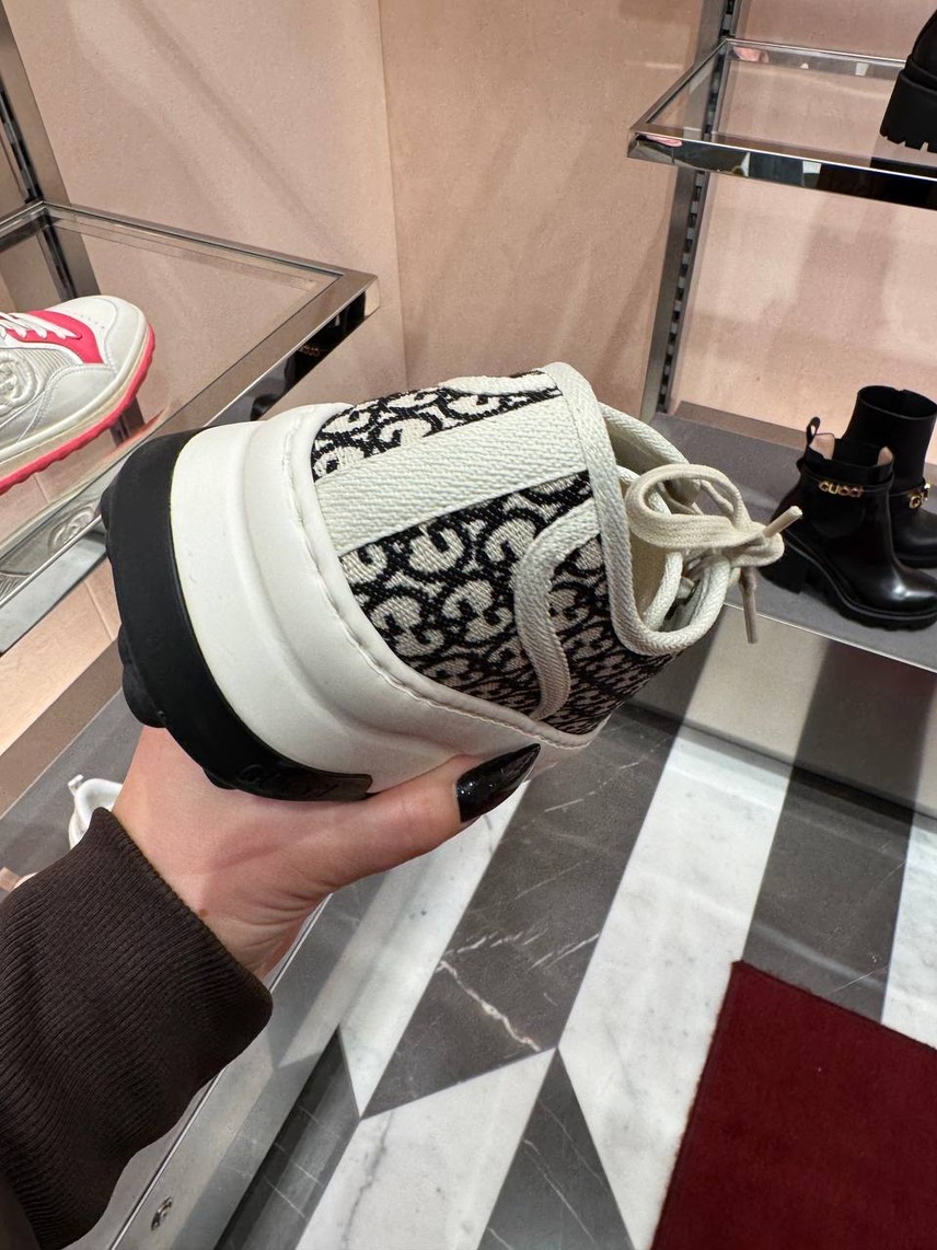 GUCCI Sneakers side view - Women's luxury Shoes