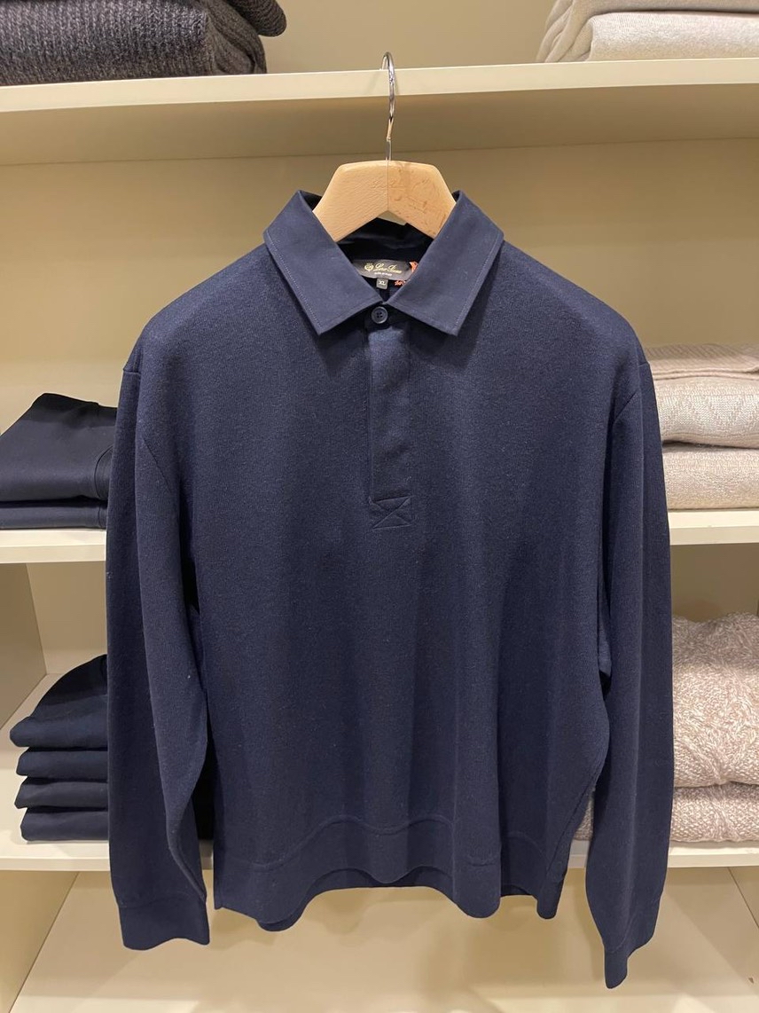 LORO PIANA T-shirt and Polo front view - Men's luxury Clothes