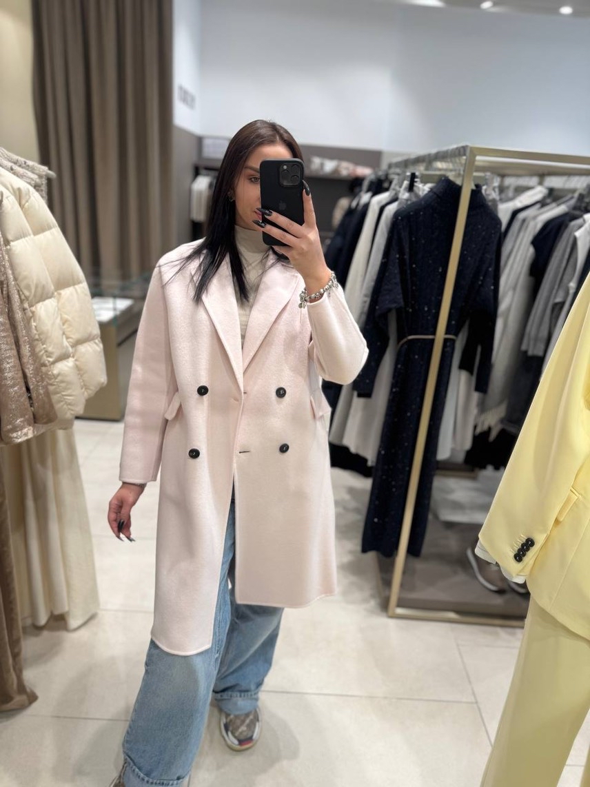 PESERICO Coats front view - Women's luxury Clothes