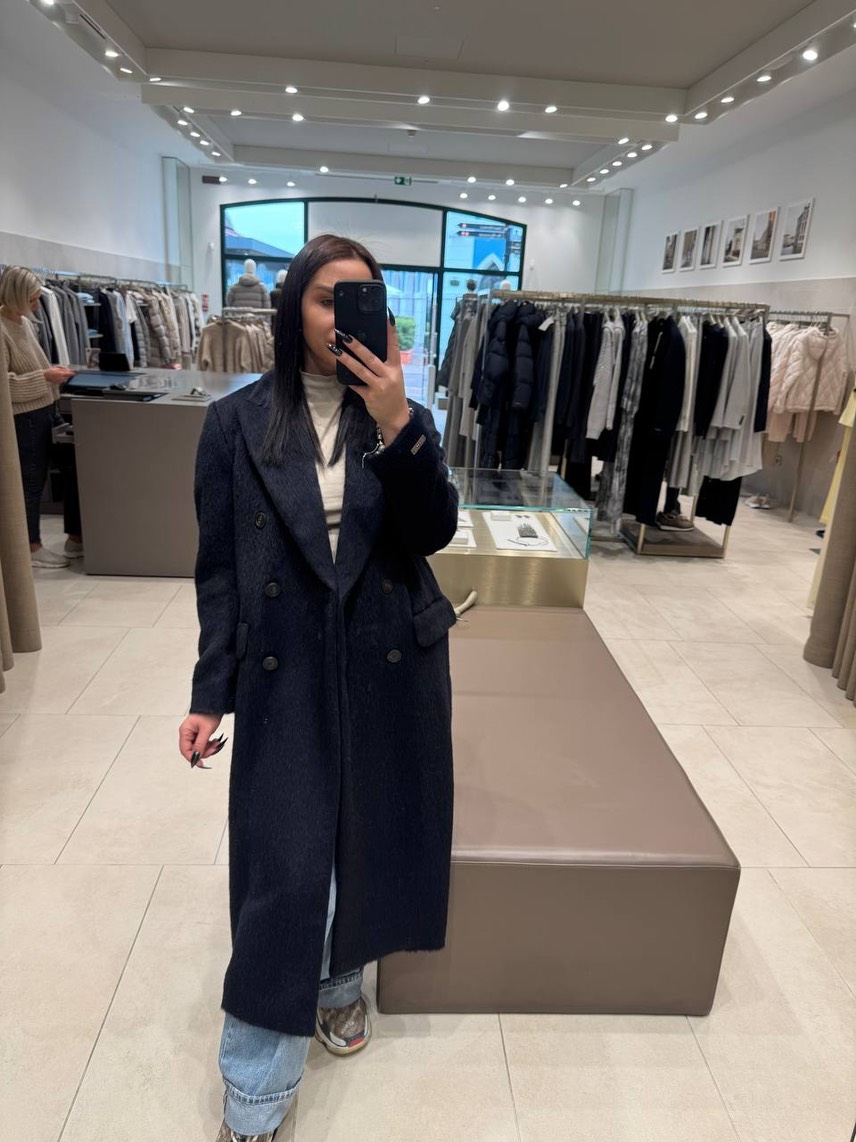 PESERICO Coats front view - Women's luxury Clothes