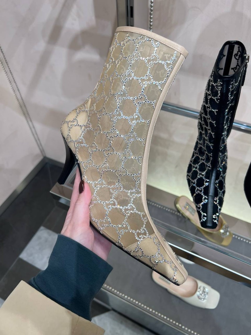 GUCCI Boots front view - Women's luxury Shoes
