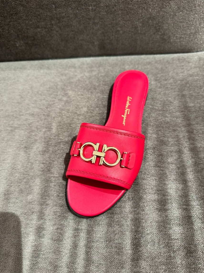 SALVATORE FERRAGAMO Slides side view - Women's luxury Shoes