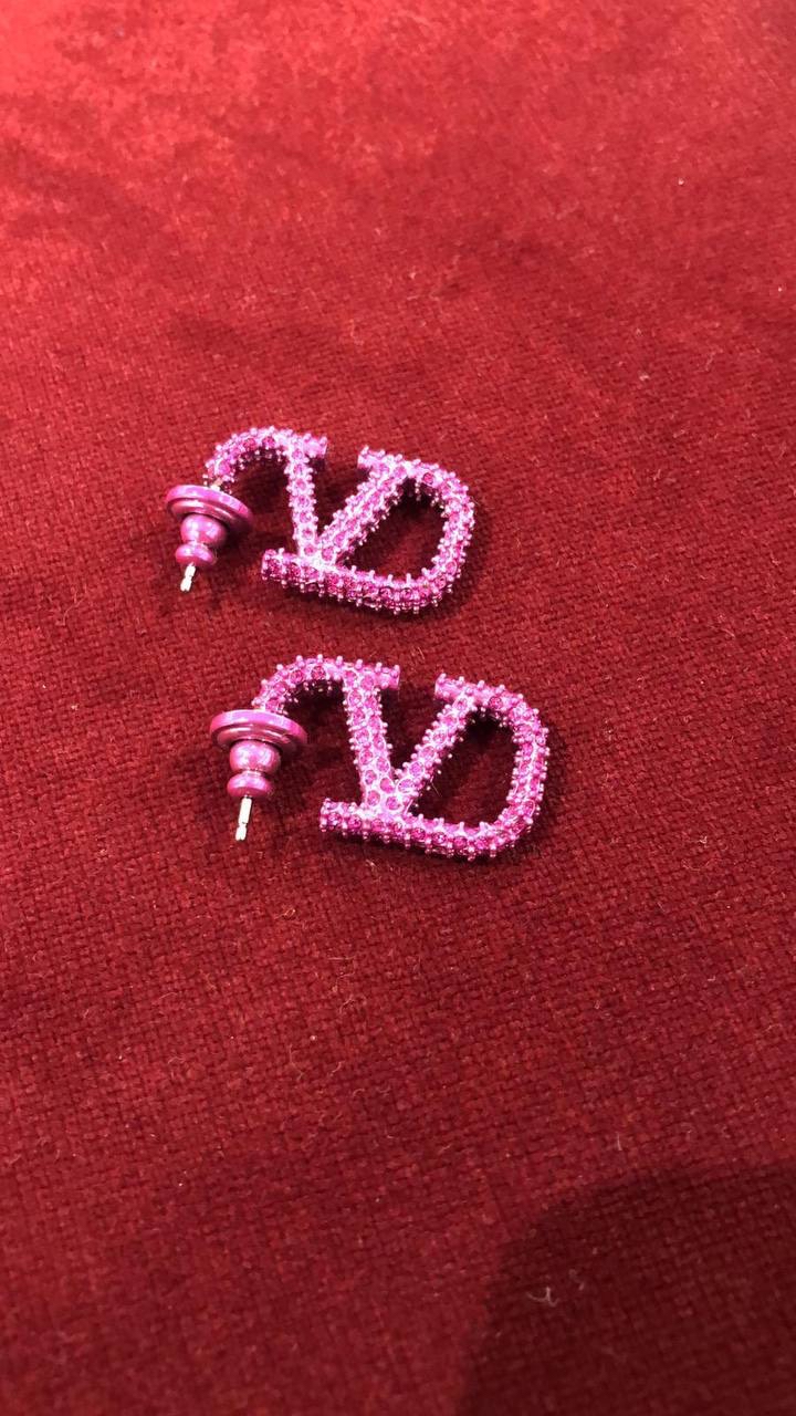 VALENTINO GARAVANI Earrings front view - Women's luxury Jewelry and watches