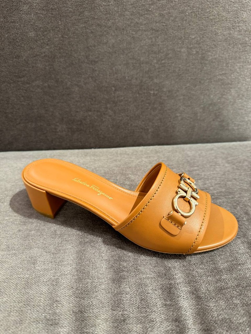 SALVATORE FERRAGAMO Slides side view - Women's luxury Shoes