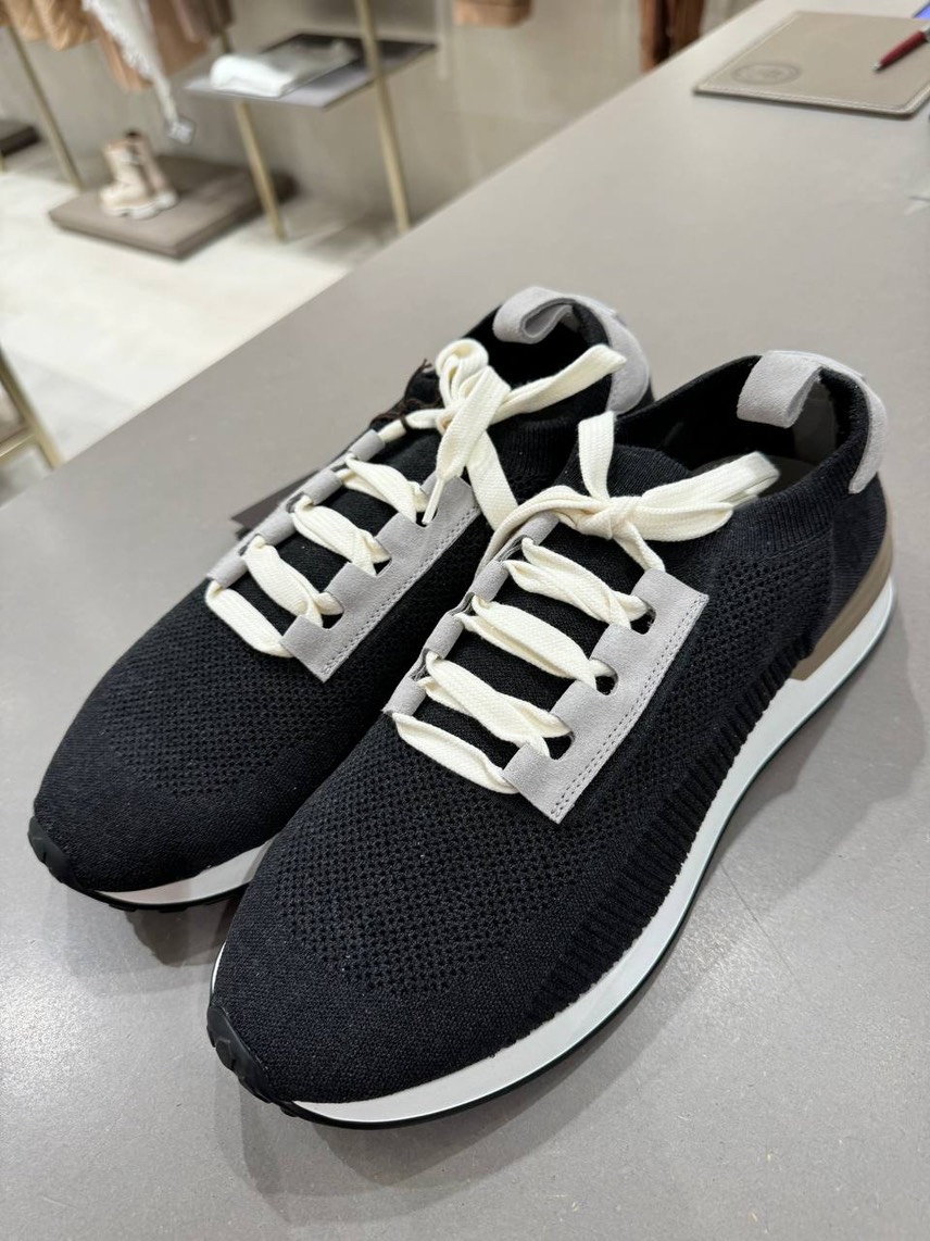PESERICO Sneakers front view - Men's luxury Shoes