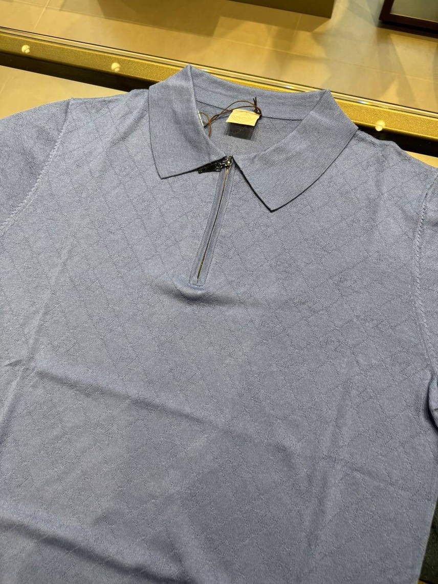 PAL ZILERI T-shirt and Polo side view - Men's luxury Clothes