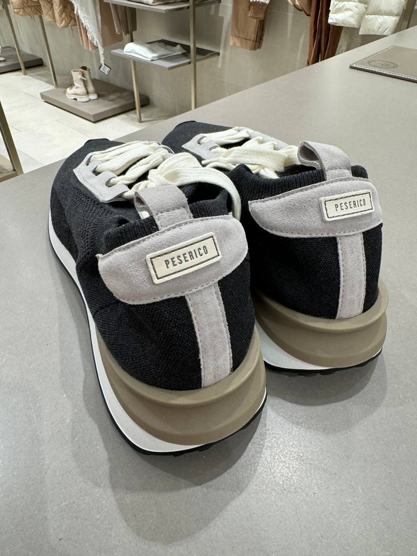 PESERICO Sneakers side view - Men's luxury Shoes