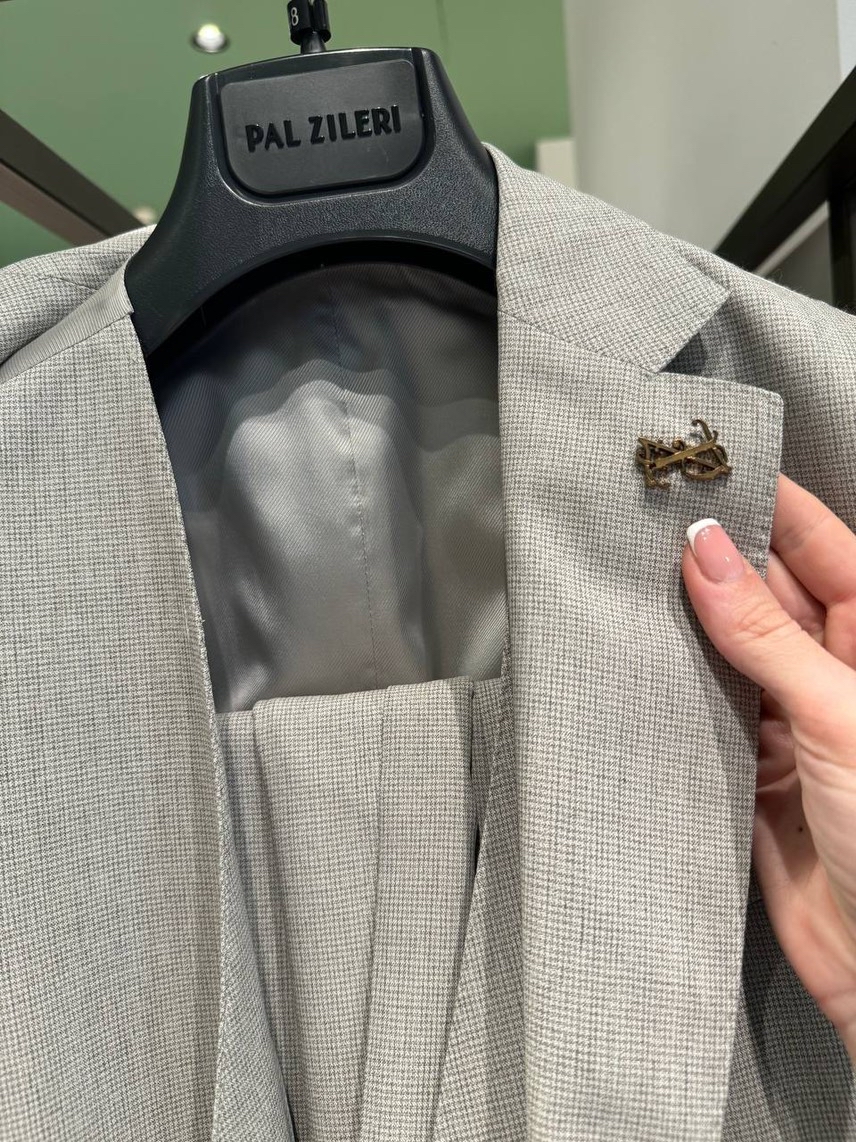 PAL ZILERI Suits (Sartoria, Tailoring) side view - Men's luxury Clothes