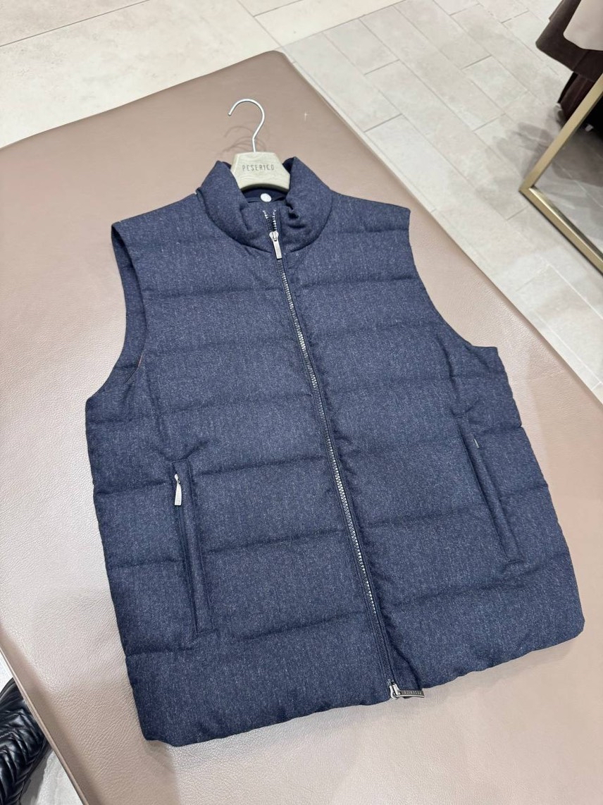 PESERICO Gilets front view - Men's luxury Clothes