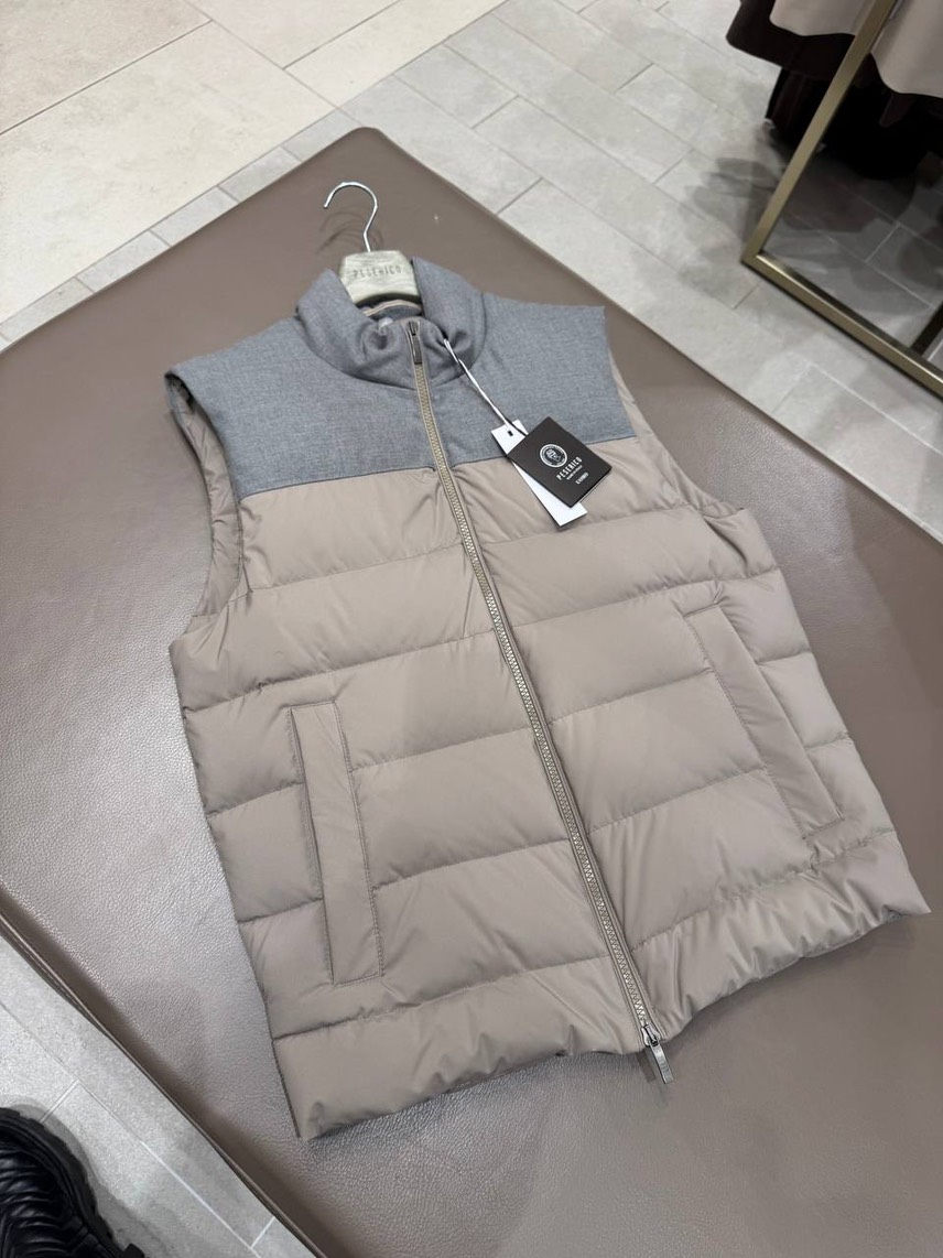 PESERICO Gilets front view - Men's luxury Clothes