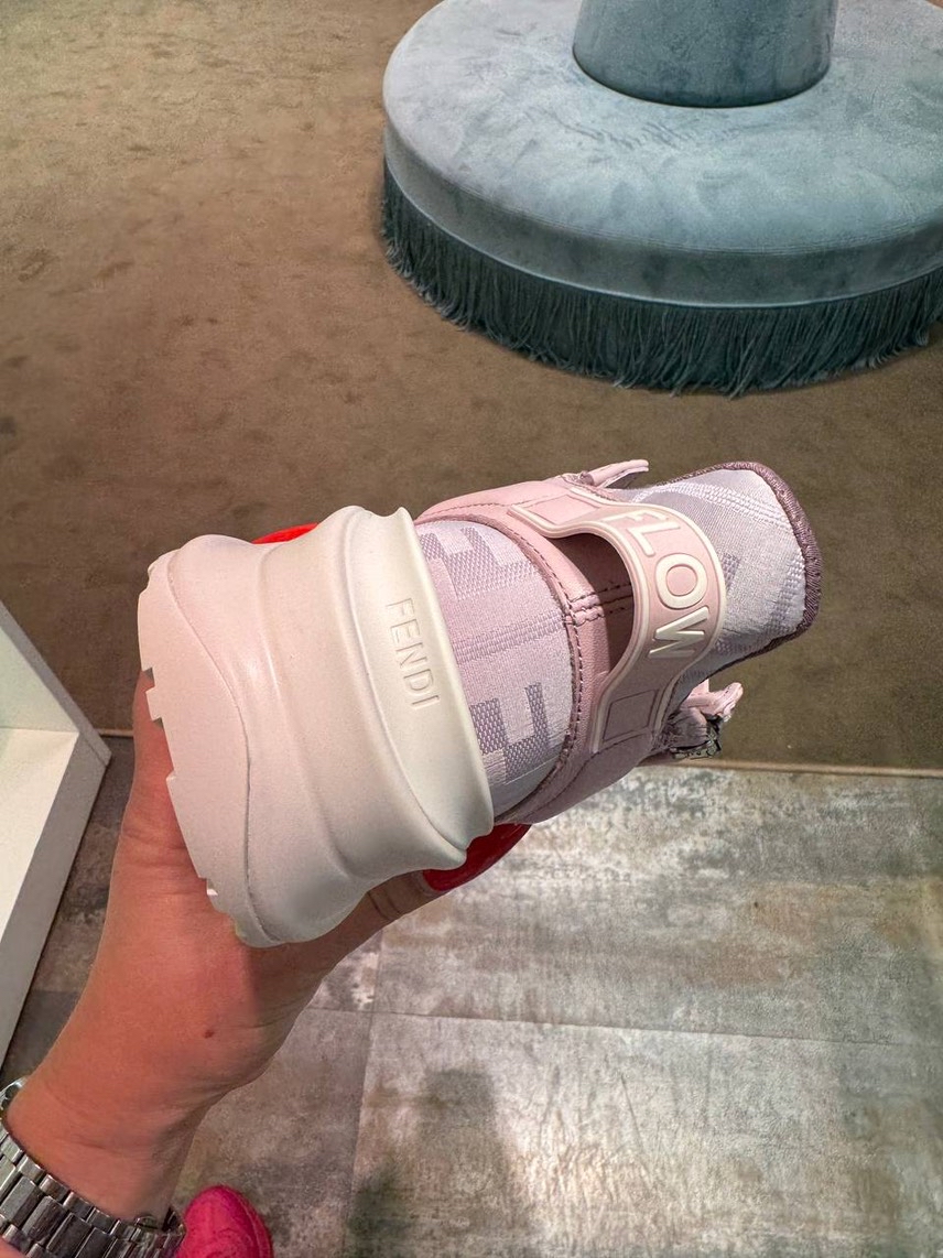 FENDI Sneakers side view - Women's luxury Shoes
