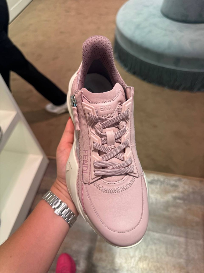 FENDI Sneakers side view - Women's luxury Shoes