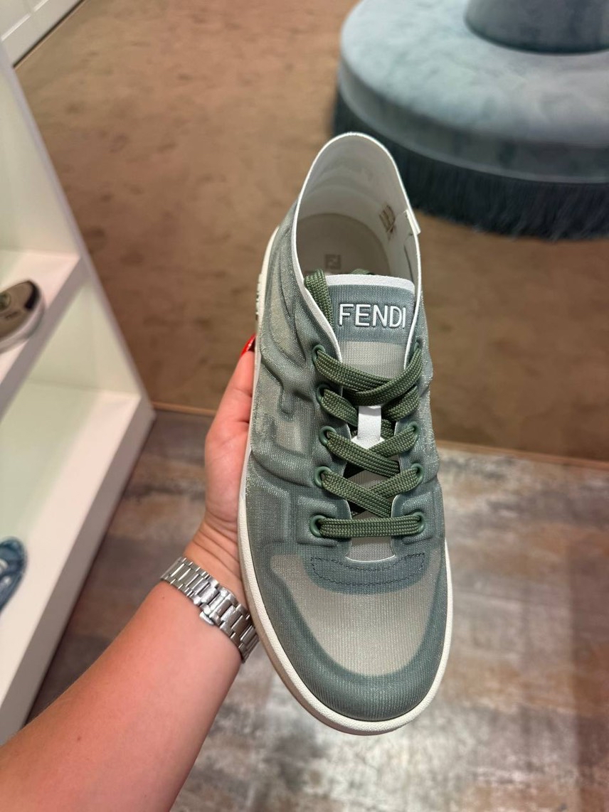 FENDI Sneakers side view - Women's luxury Shoes