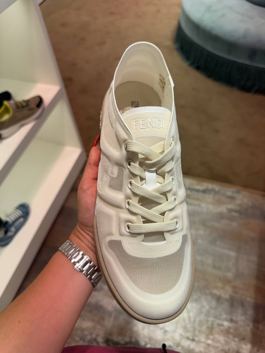 FENDI Sneakers side view - Women's luxury Shoes