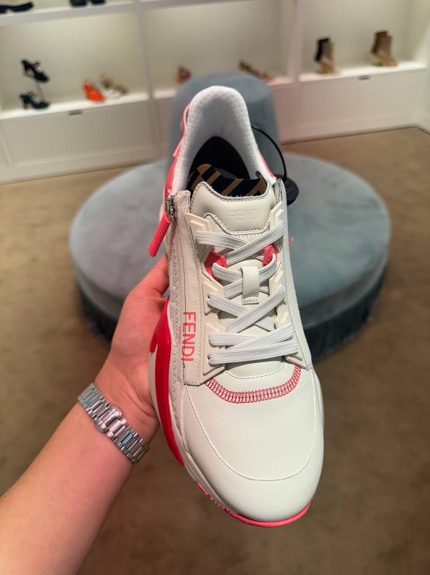 FENDI Sneakers side view - Women's luxury Shoes
