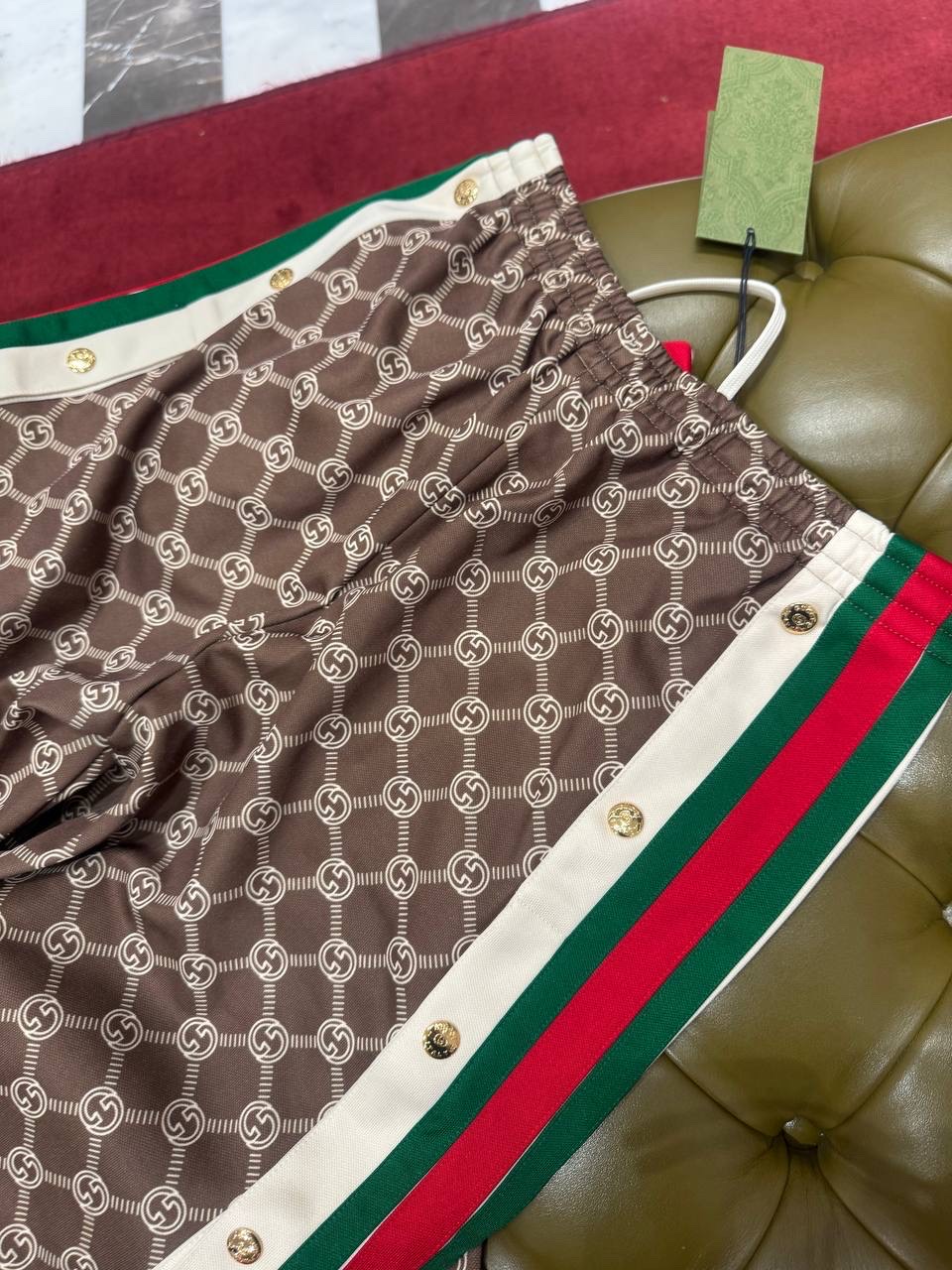 GUCCI Trousers side view - Women's luxury Clothes