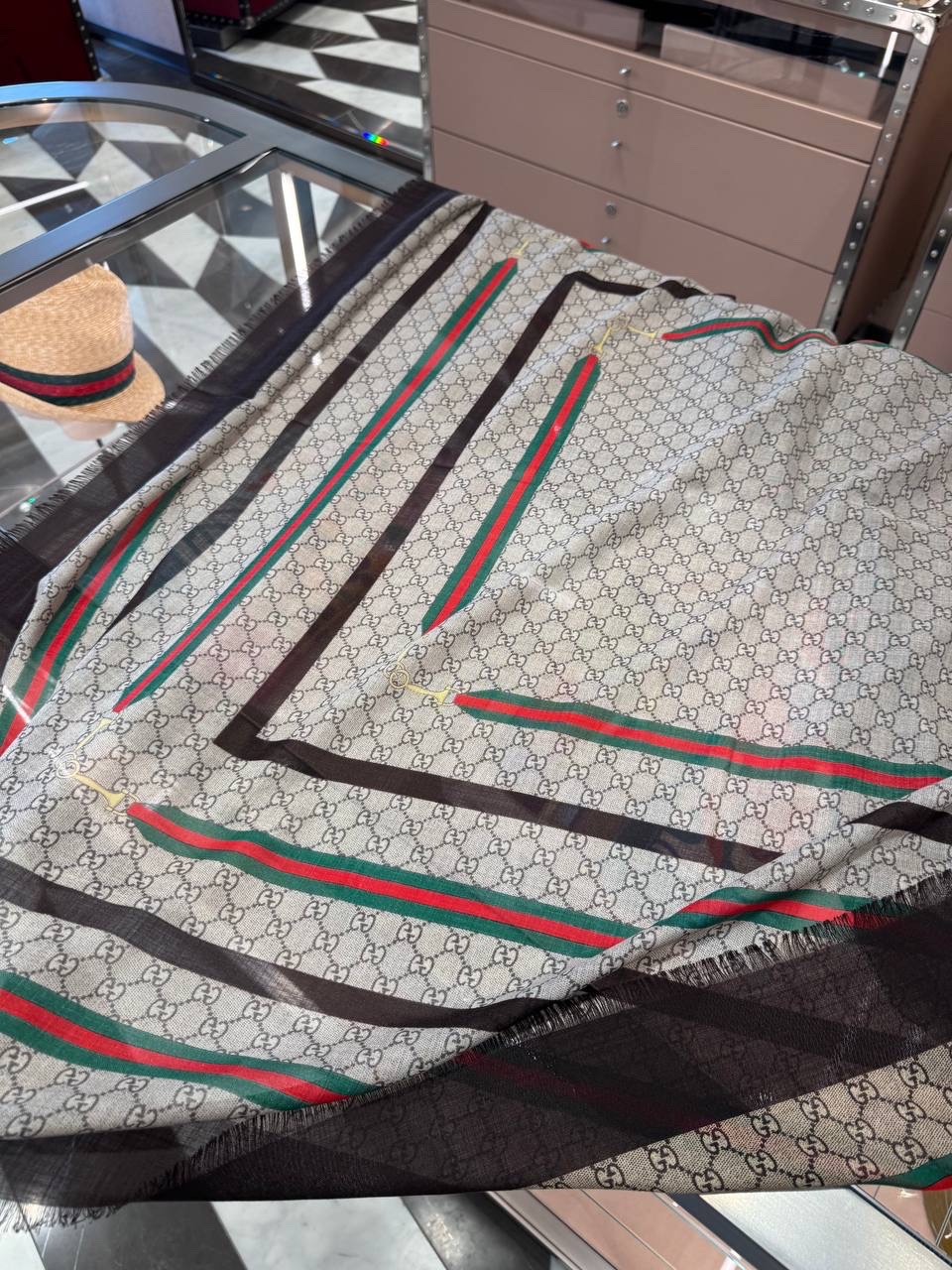 GUCCI Scarves side view - Women's luxury Accessories