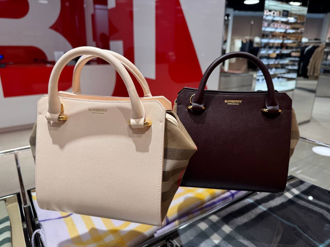 BURBERRY Crossbody bags side view - Women's luxury Bags