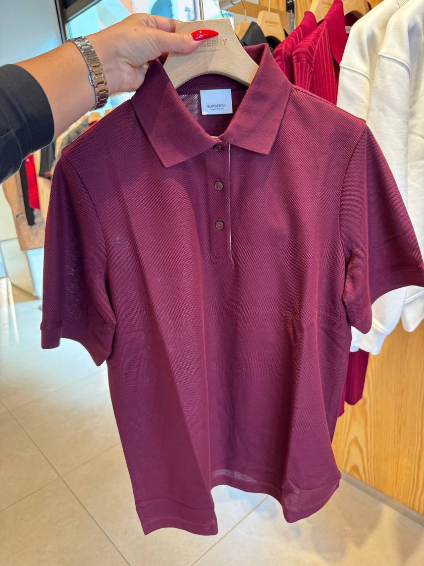 BURBERRY T-shirt and Polo front view - Women's luxury Clothes