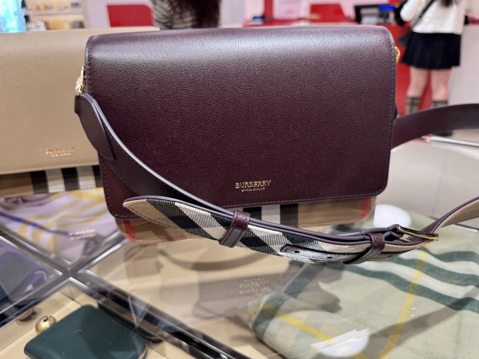BURBERRY Crossbody bags side view - Women's luxury Bags