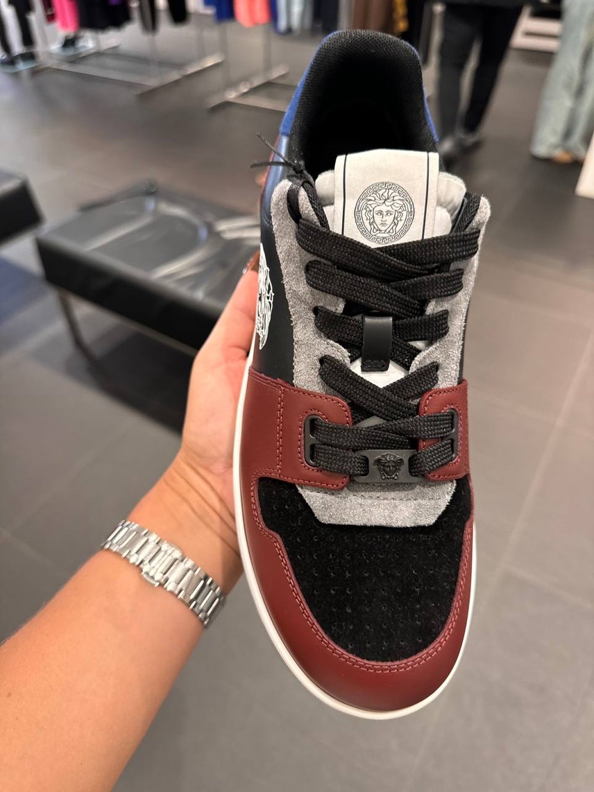 VERSACE Sneakers side view - Men's luxury Shoes