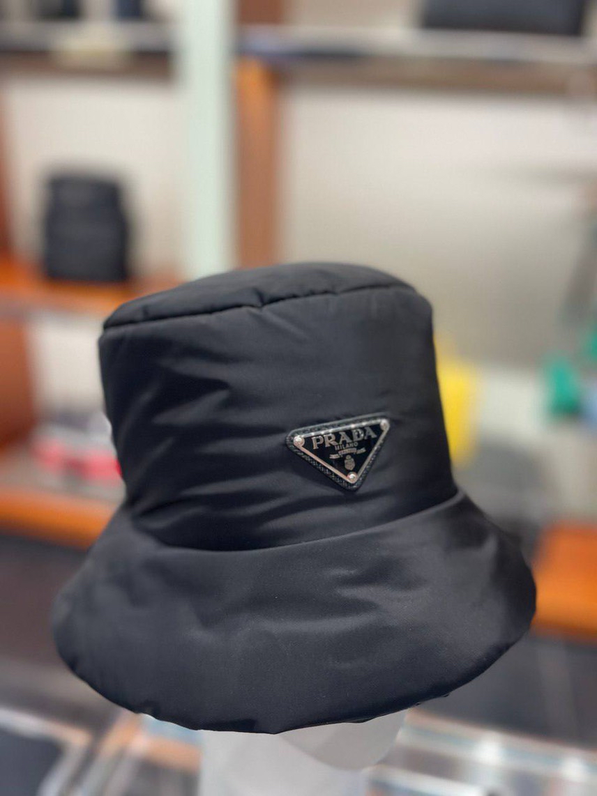 PRADA Caps and Hats front view - unisex luxury Accessories