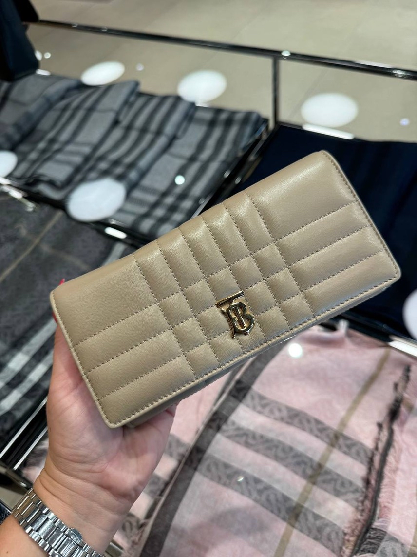 BURBERRY Wallets and small leather goods front view - Women's luxury Accessories