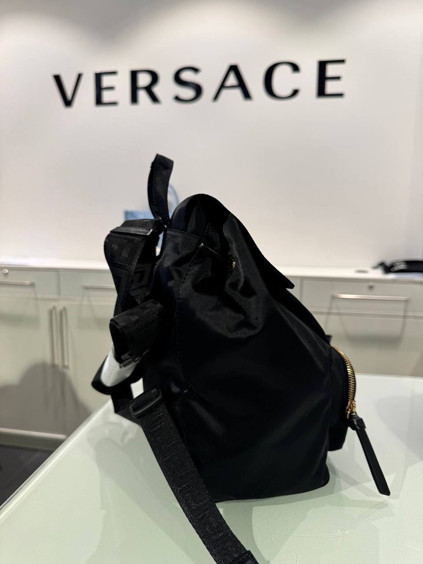 VERSACE Backpack side view - unisex luxury Bags