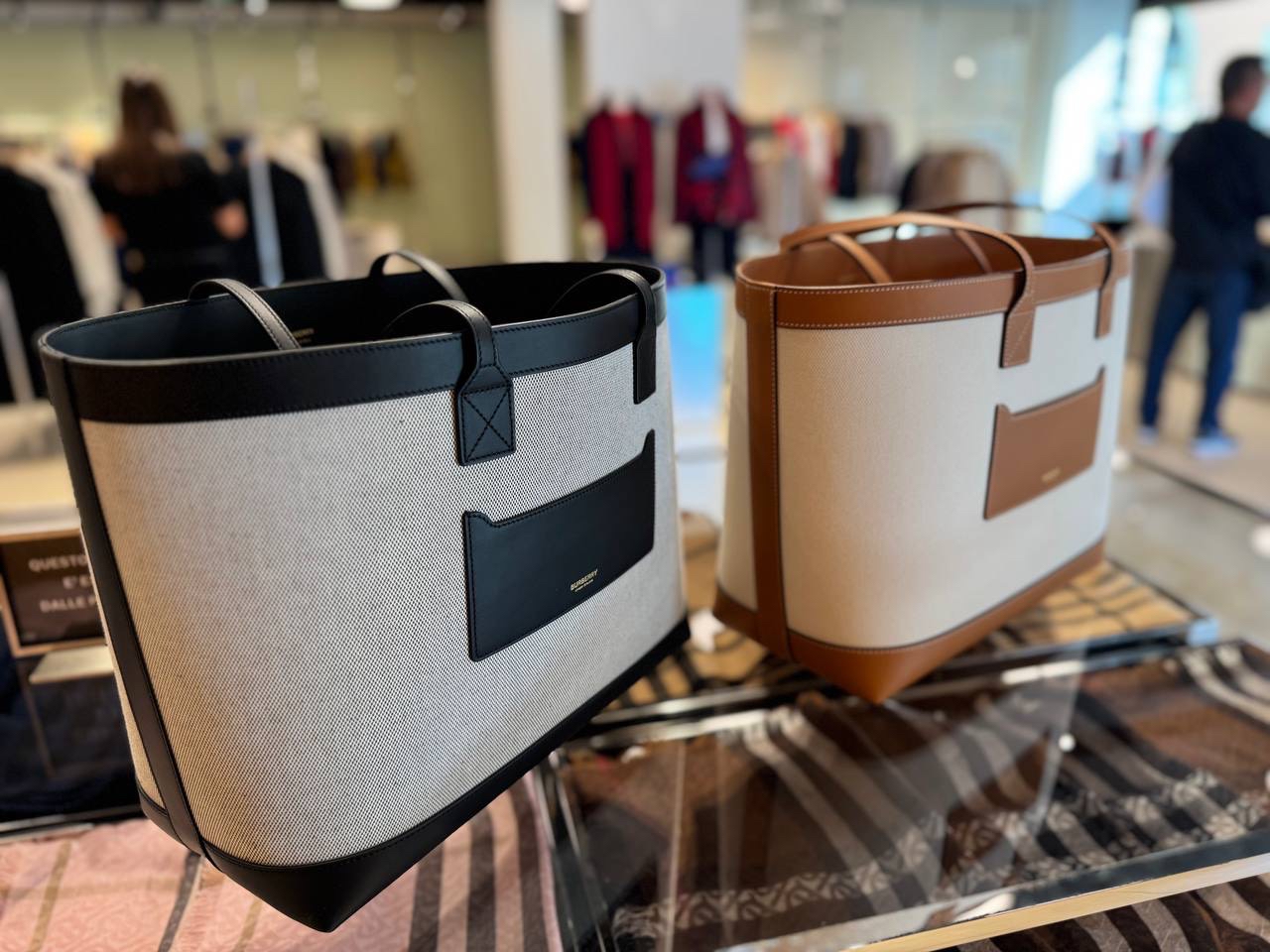 BURBERRY Totes side view - Women's luxury Bags