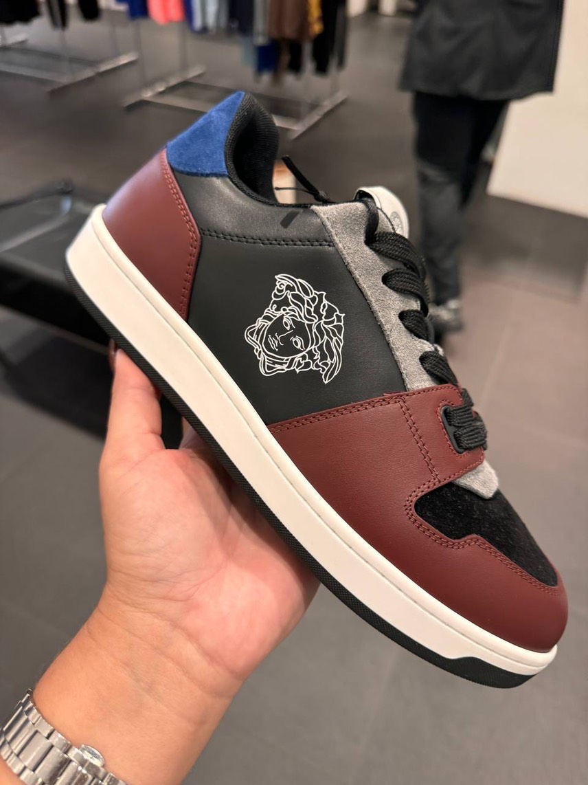 VERSACE Sneakers front view - Men's luxury Shoes