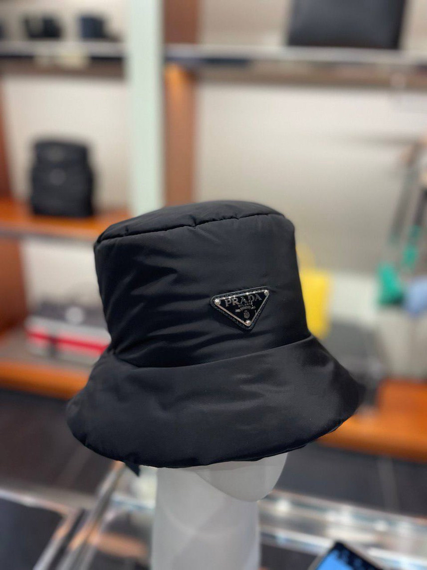 PRADA Caps and Hats side view - unisex luxury Accessories