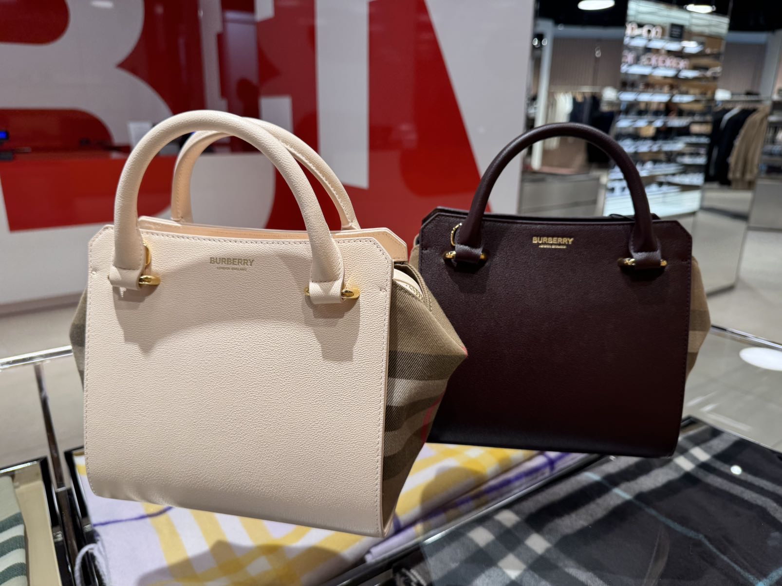 BURBERRY Crossbody bags side view - Women's luxury Bags