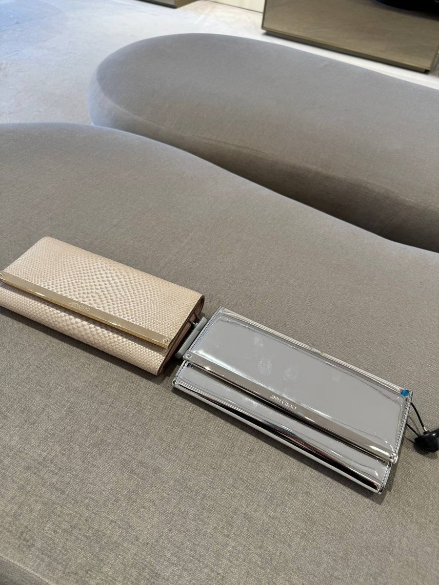JIMMY CHOO Clutch bags front view - Women's luxury Bags